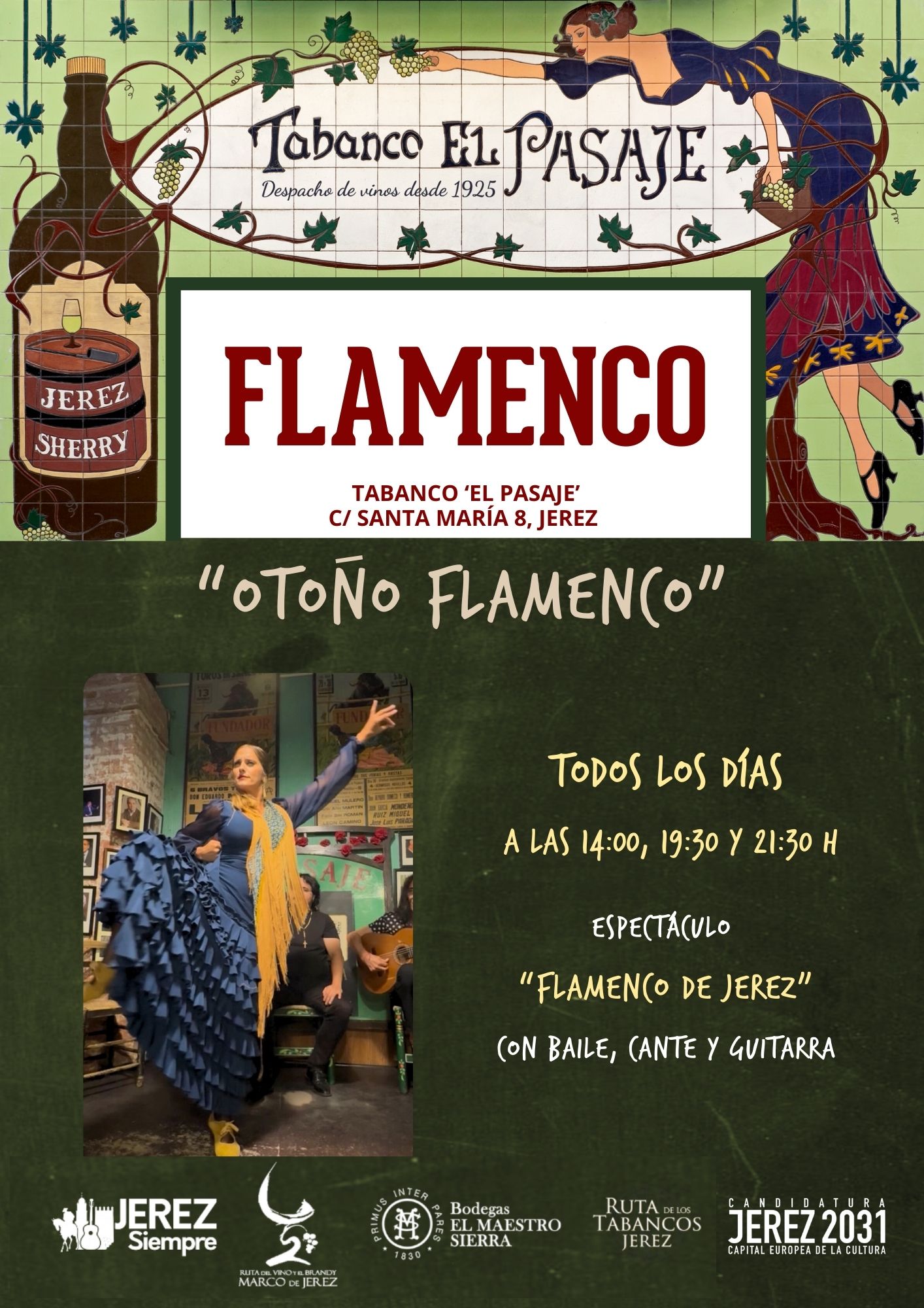 Espectáculos del 6 de Octubre al 21 de Diciembre