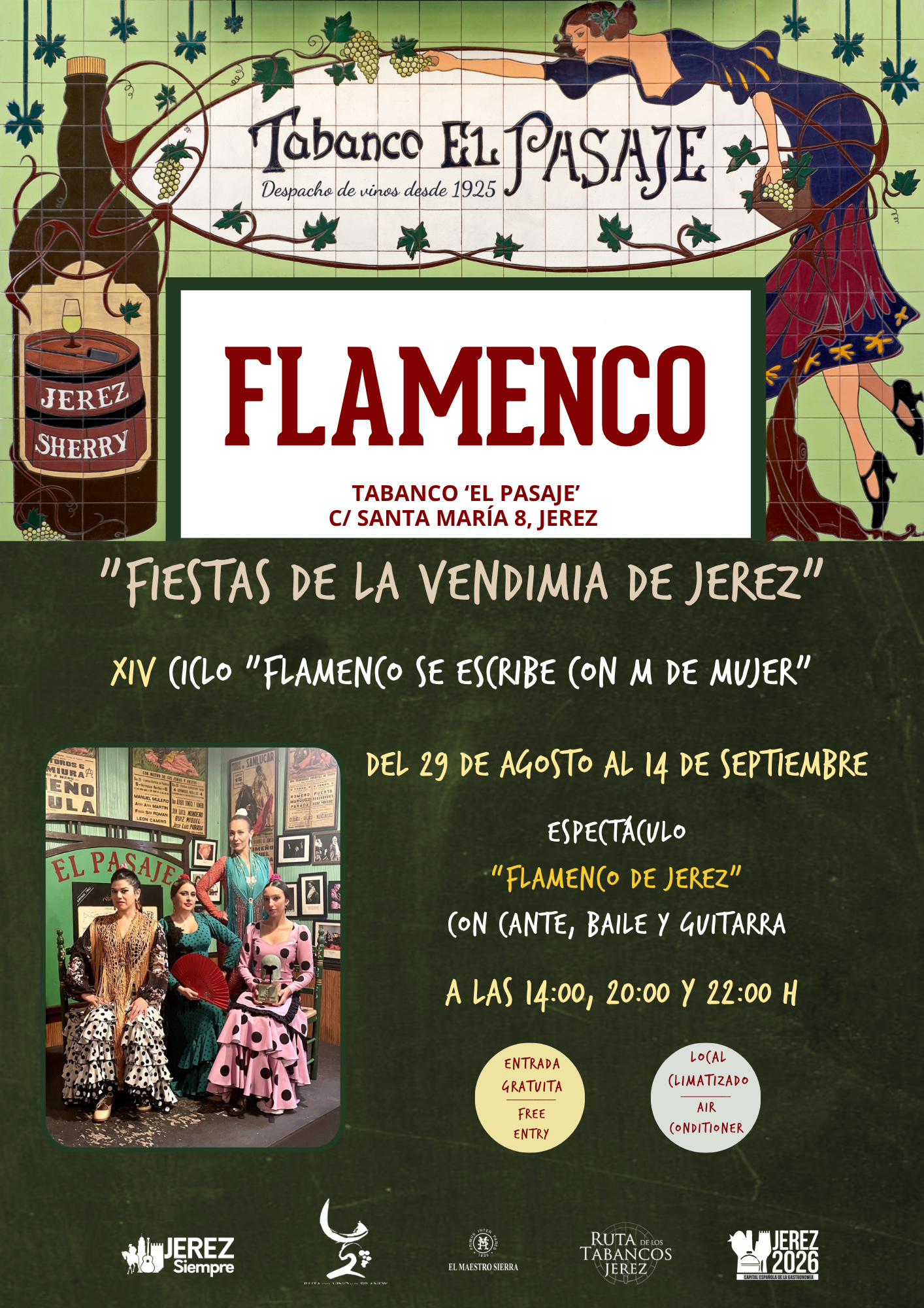 «FIESTAS DE LA VENDIMIA DE JEREZ 2026»